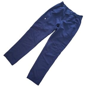 FIGS Mens T2001 Technical Scrub Pants Navy Blue Cargo Size S Small